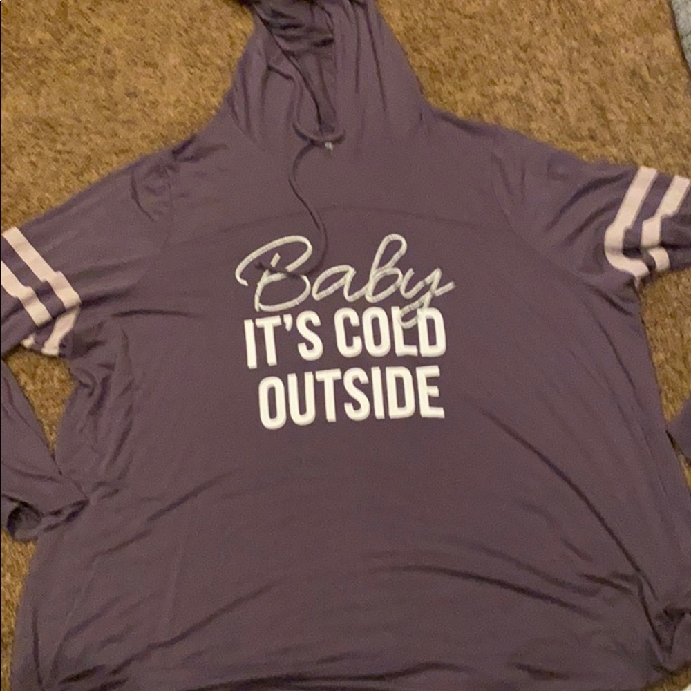 Torrid 4 shirt “Baby it’s cold outside”